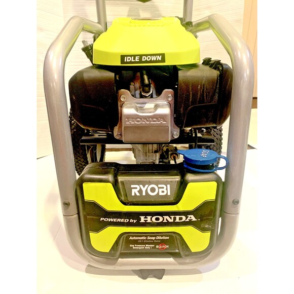 Ryobi RY803325 Cold Water Gas Pressure Washer 3300PSI 2.5GPM Honda GCV200 Engine - Picture 12 of 16